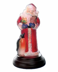 2013 Santa with Penguin Palslight